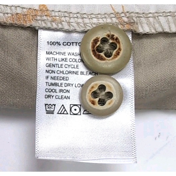 Tommy Bahama Survivor Cargo Shorts Mens Size XXL 2XL Beige‎ Cotton Elastic Waist - Picture 11 of 14